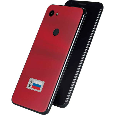 Russia Soccer Flag Google Pixel 3a XL Skin